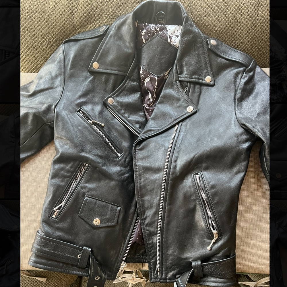 Straight to Hell leather jacket